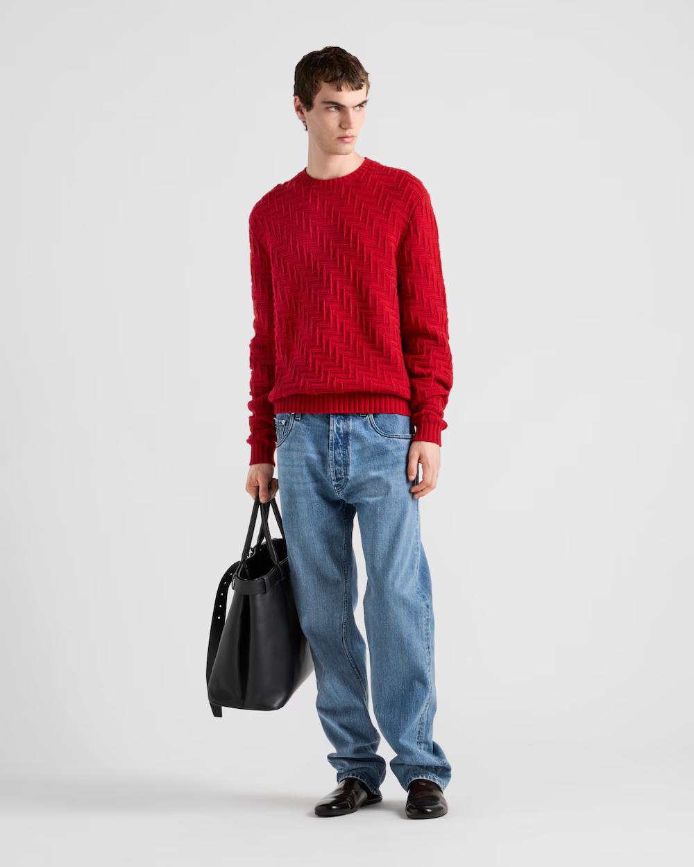 Low-rise denim jeans