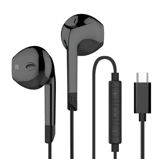 Earphones Black C Type